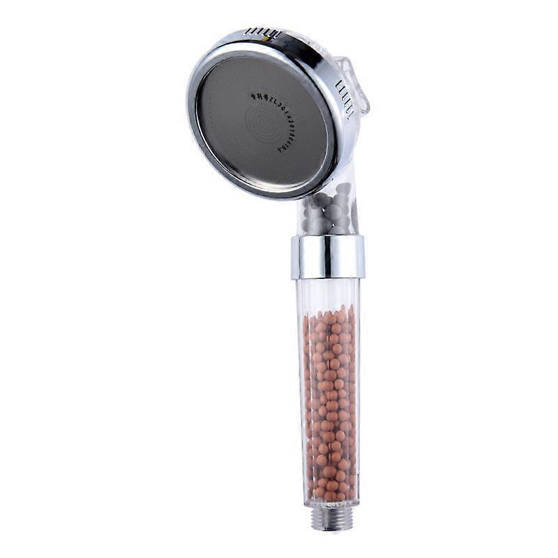 Filtered Ionic Shower Head, High Pressure Water Softener with Mineral Beads, Eco Water Saving up to 50%, 3 Spray Modes for Personal Use (Quick