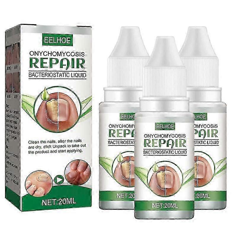3-Pack Essential Oil Onychomycosis Repair Solution