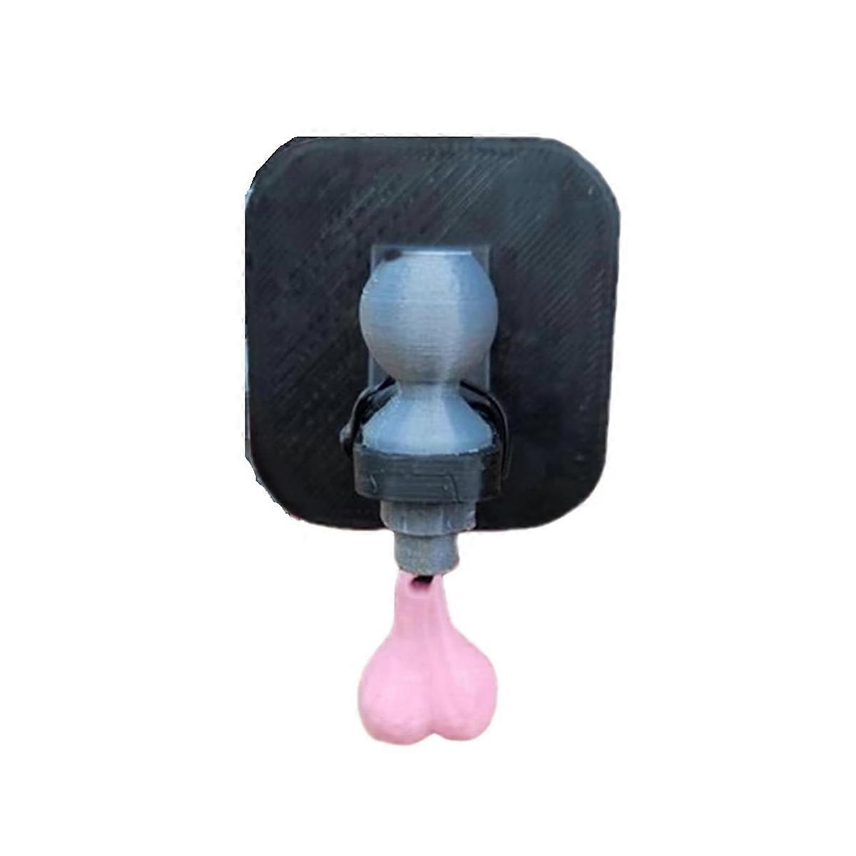 Funny Trailer Hitch Cover, 2024 New 3D Tiny Hitch with Tiny Nuts Trailer Hook Cover with Tiny Nuts H