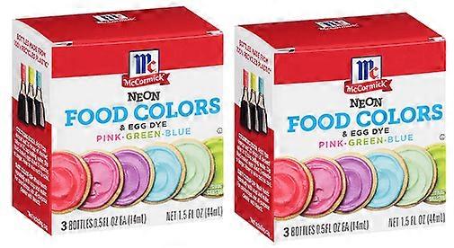 McCormick Neon Food Coloring Kit 2 Pack