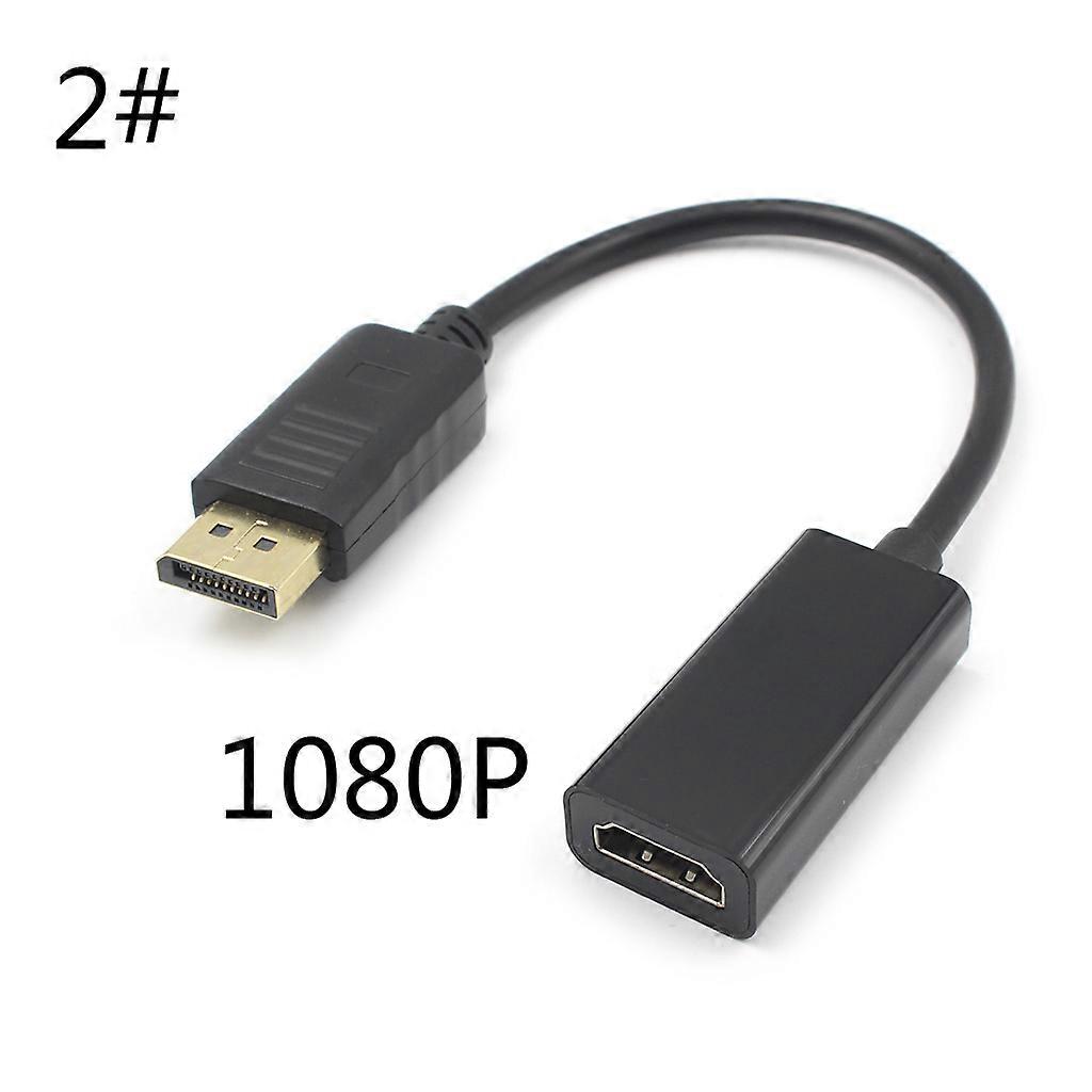 Male to Female HDMI-compatible Cord Wire DP to HDMI-compatible Adapter Universal for Notebook Desktop Computer Projector