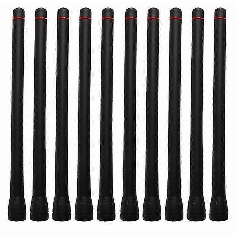 10 stk -SC55V VHF-antenne egnet for ICOM-radio IC-F1000 F16 F33G F3026 F14 F15S F3002 F3021 F3063 F3161 F7