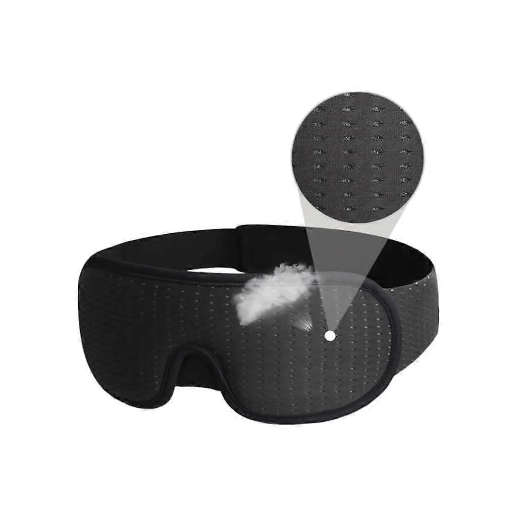 Premium Soft Breathable Sleep Mask for Blocking Light Large Size