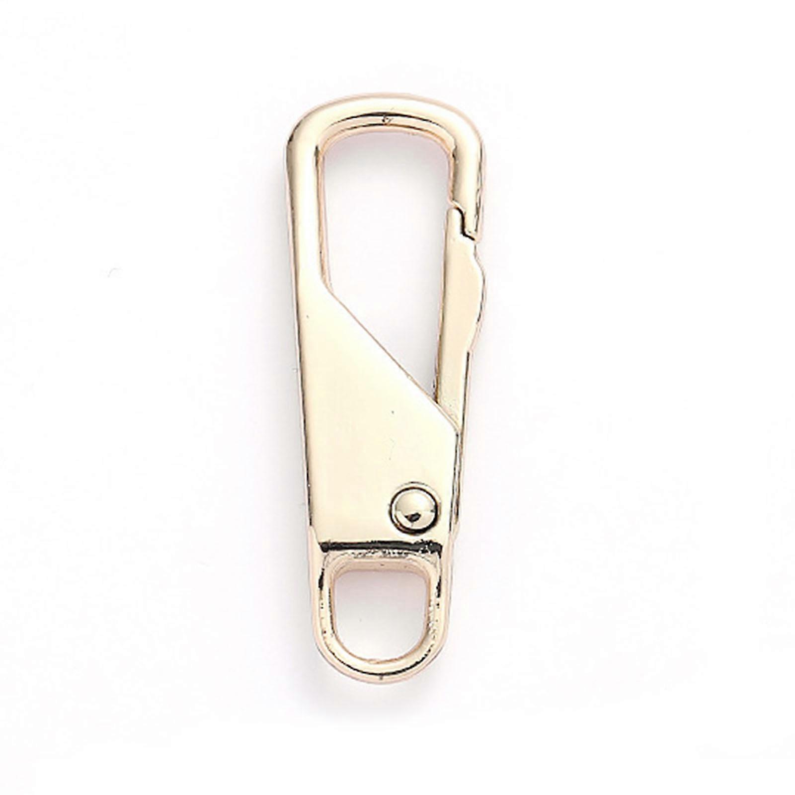 Universal Zipper Puller Detachable Zipper for Head Instant Zipper Repair DIY Too Gold