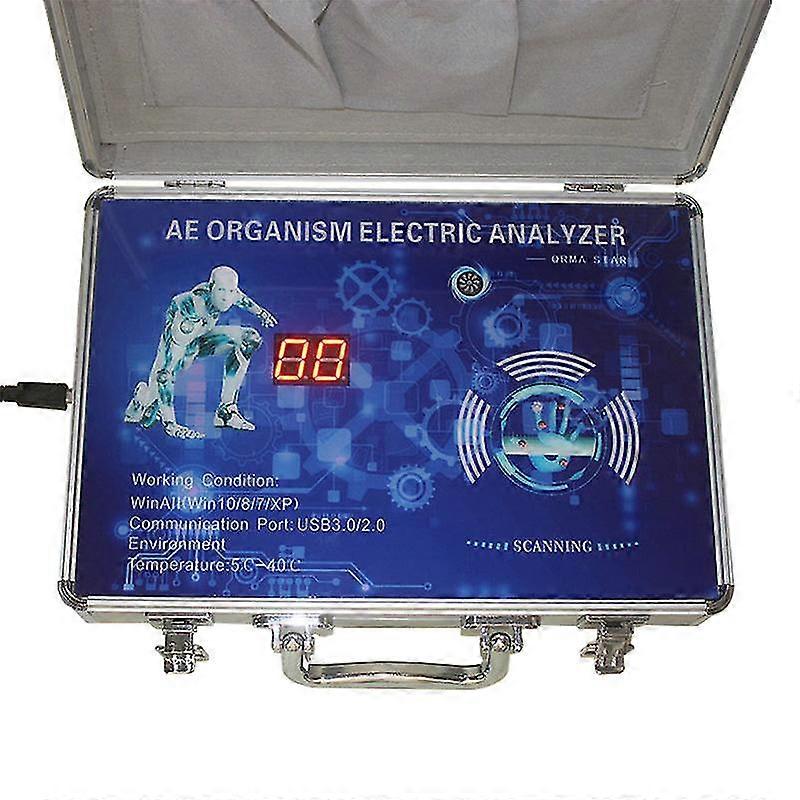 New Version Quantum Analyzer Quantum Magnetic Resonance Body Analyzer Health Analyzer Body Scan Analyzer With Report Touch Mode