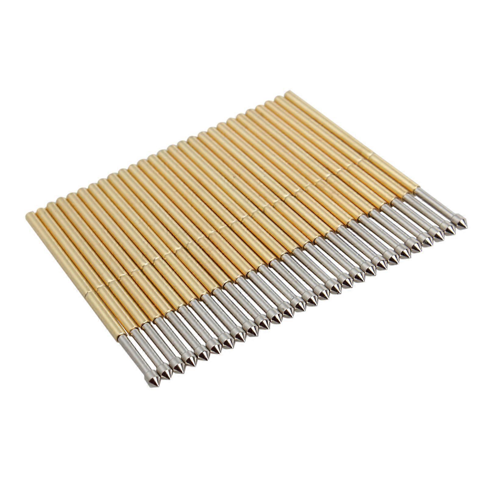 100x P50-J1/P50-B1/P75-B1/P75-E2/P100-E2 Spring Test Probe Round Pogo Pin Tools