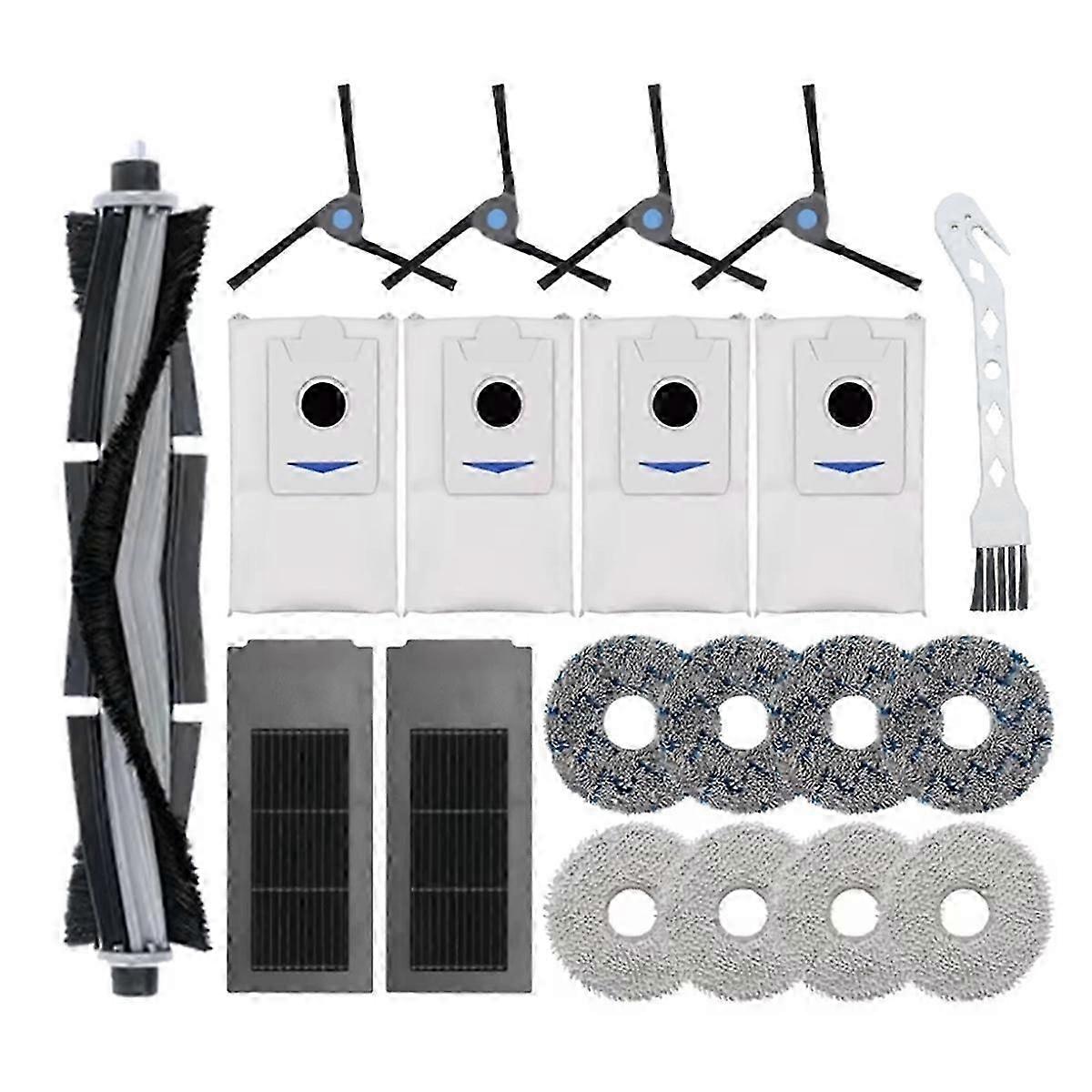 Kit d’accessoires de remplacement compatible avec Ecovacs Deebot X2 Omni /X2 / X2 Pro