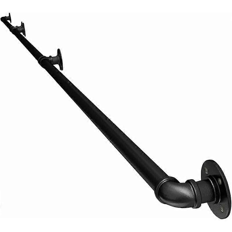 楼梯锻铁安全扶手，室内/室外栏杆，30厘米