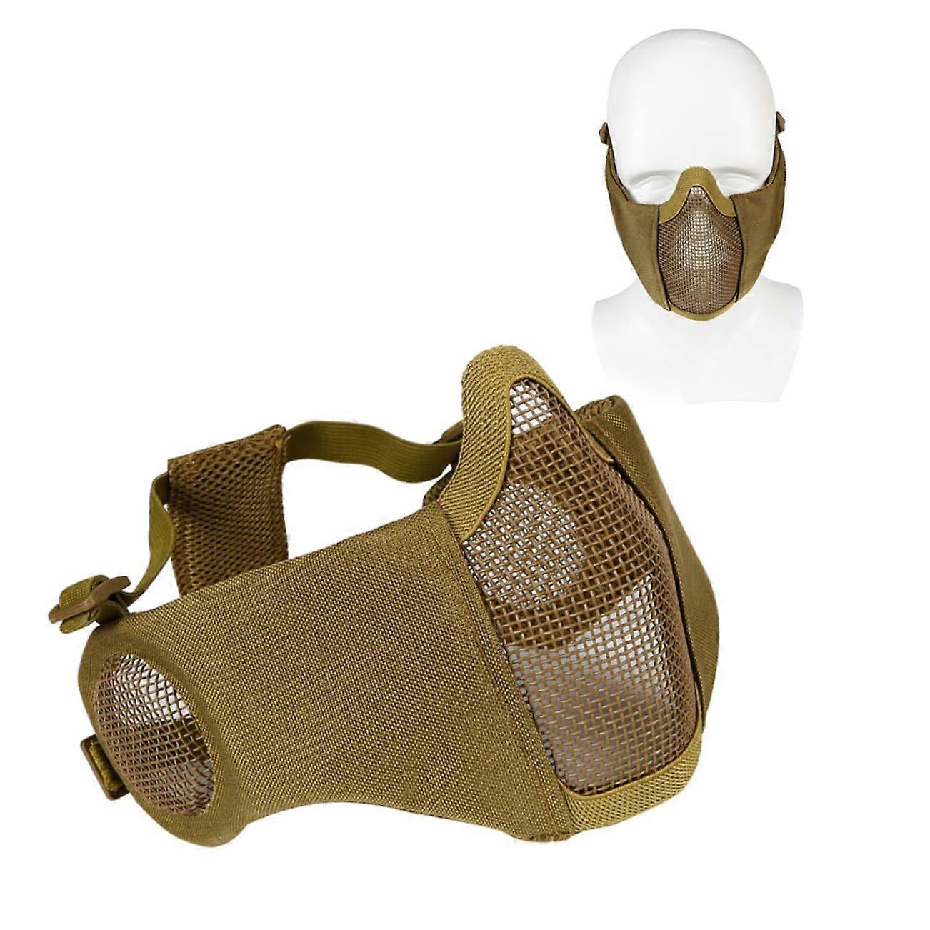Protective Mask Hunting Mask Half Face Mask Net Mask