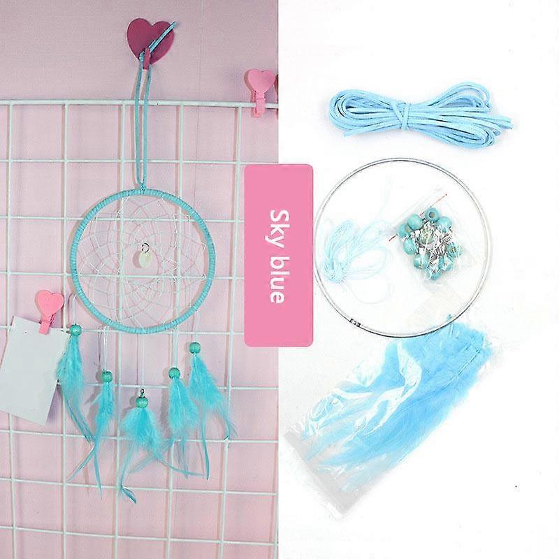 Beautiful Ornaments Home Decoration Dream Catcher Kits Craft 1Set DIY Handwork Materials Kits Dreamcatcher Popular Wall Hangings Unique