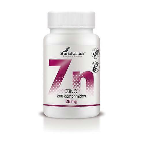 Zinc sustained release 200 tablets of 25mg