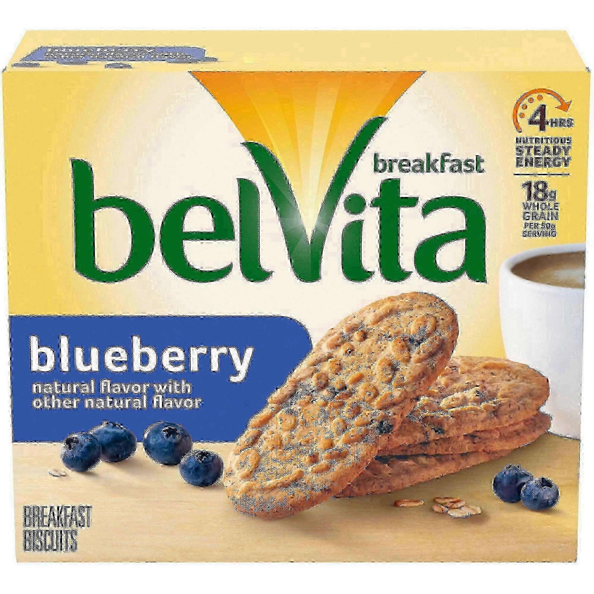 蓝莓早餐饼干， 5 包