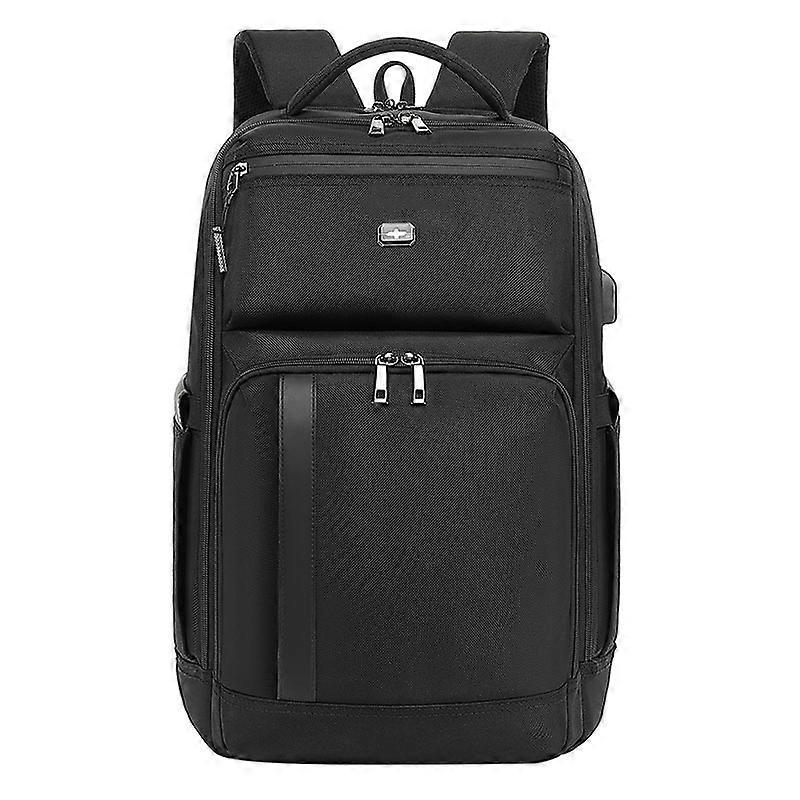 19 inch Multifunctional Large Capacity Waterproof Double-Shoulder Backpack with USB Interface
