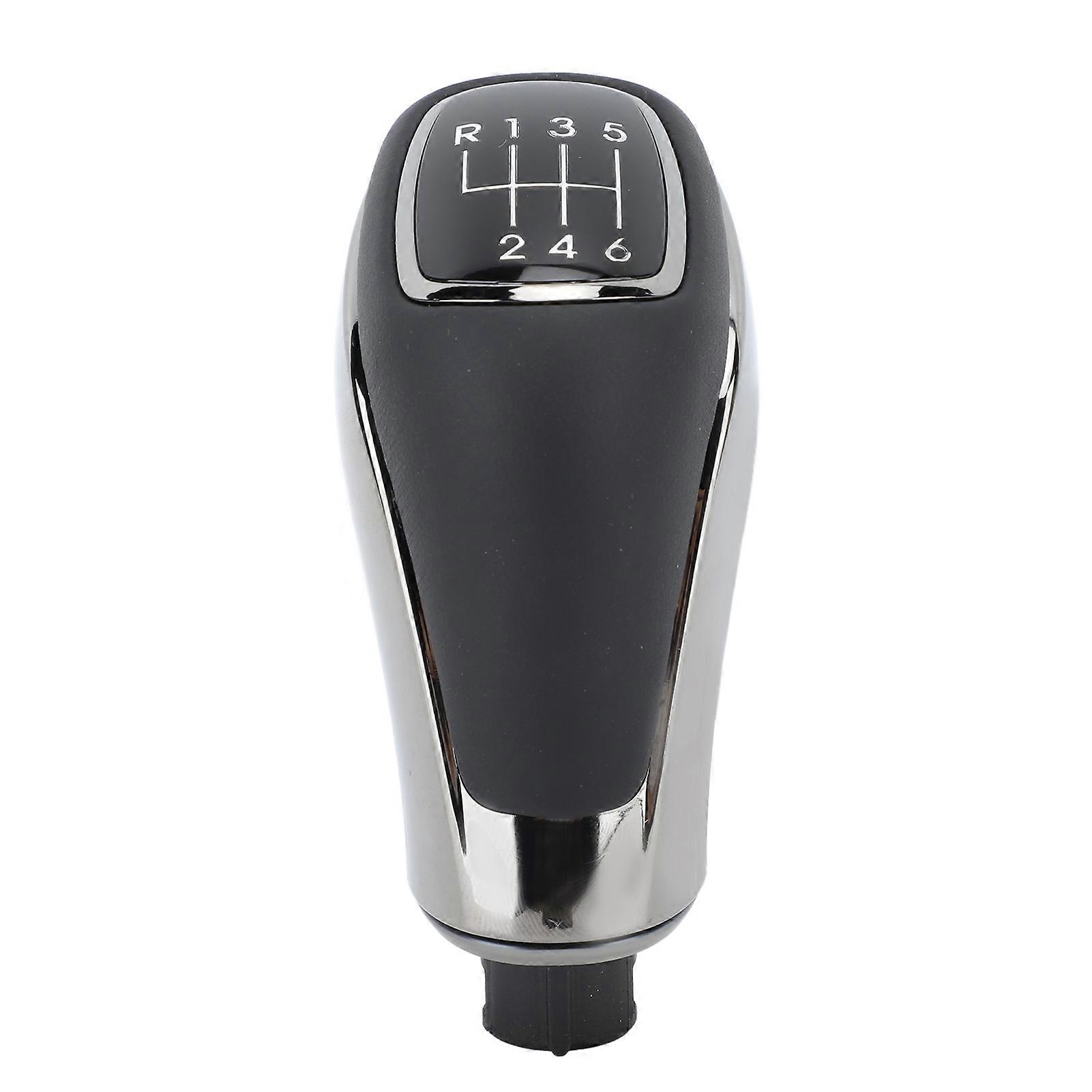 6 Speed Gear Shift Lever Knob Comfortable Grip Smooth Control Replacement for Genesis Coupe 2013-2017 Durable Manual Transmission Accessory