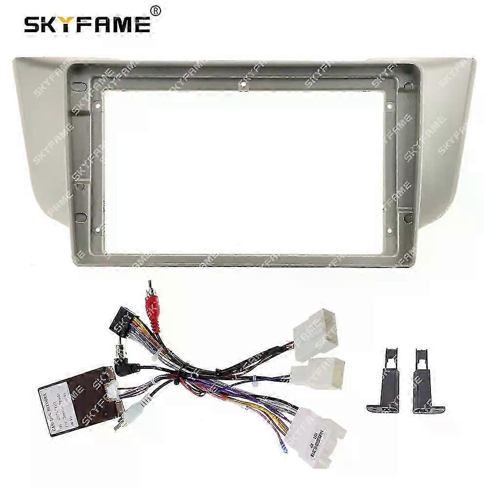 Applies To Car Frame Fascia Adapter Android Radio Dash Fitting Panel Kit For Lexus Rx Rx300 Rx330 Rx350 Rx400 Rx450 Toyota Harrier
