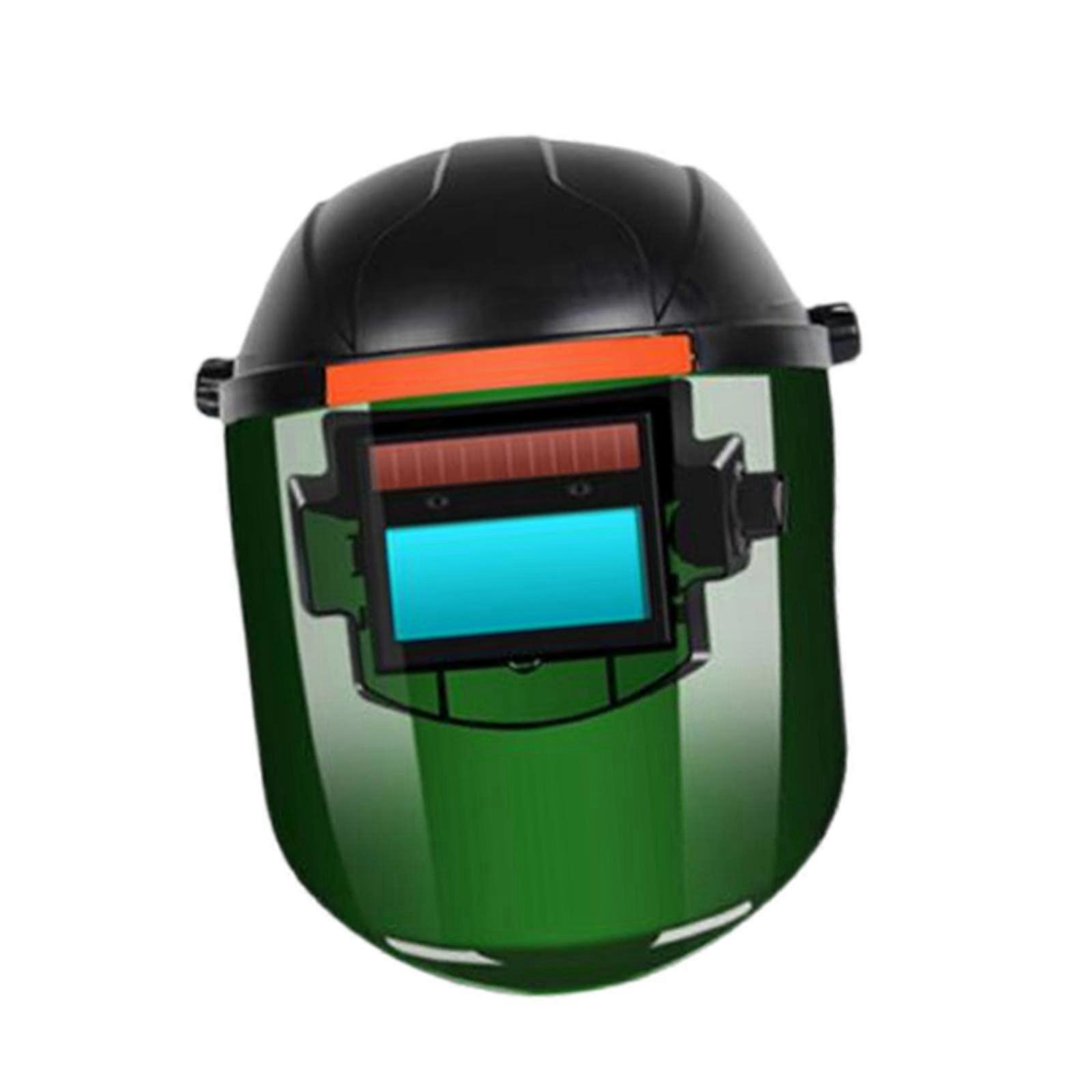 Welding with Large Viewing Area for Heat Protection, Green