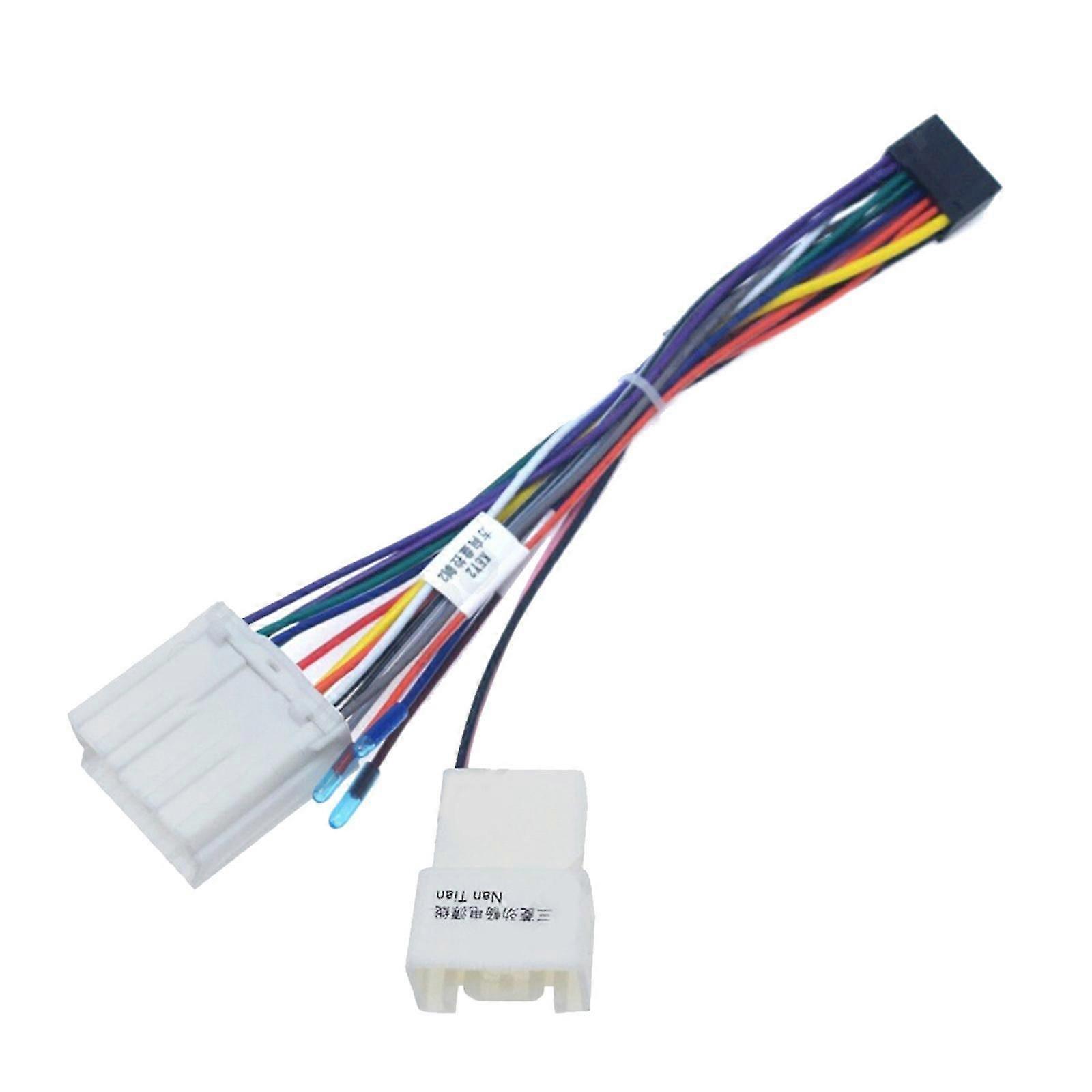 Car 16Pin Stereo Radio Harness Wire Cable Adapter Plug