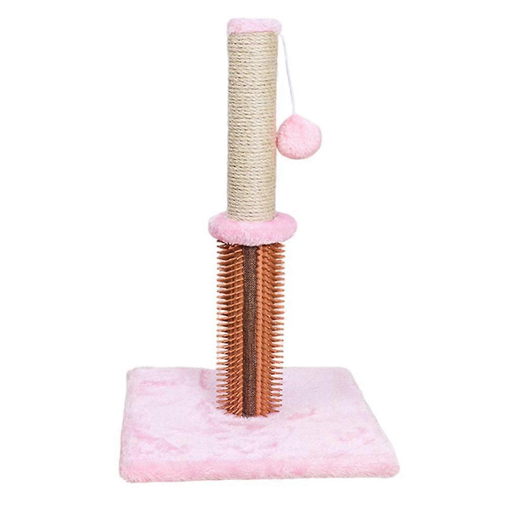 Cat post for scratching with Dangling Ball for Large, Multiple Cats. Designed