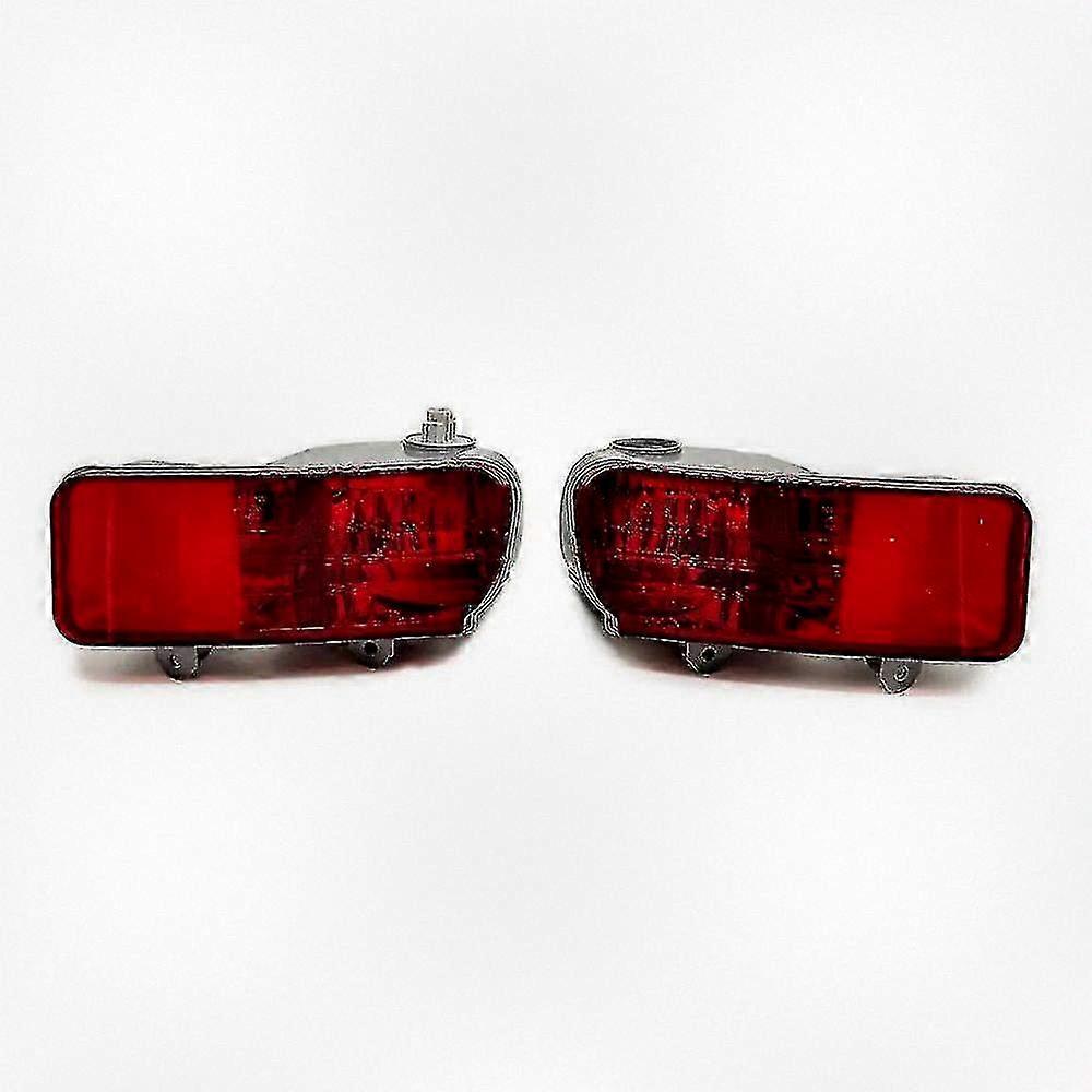 Left Right Rear Bumper Reflector Rear Fog Light Lamp with Bulbs Suitable for a Certain Brand CRV Models from 2015 to 2017