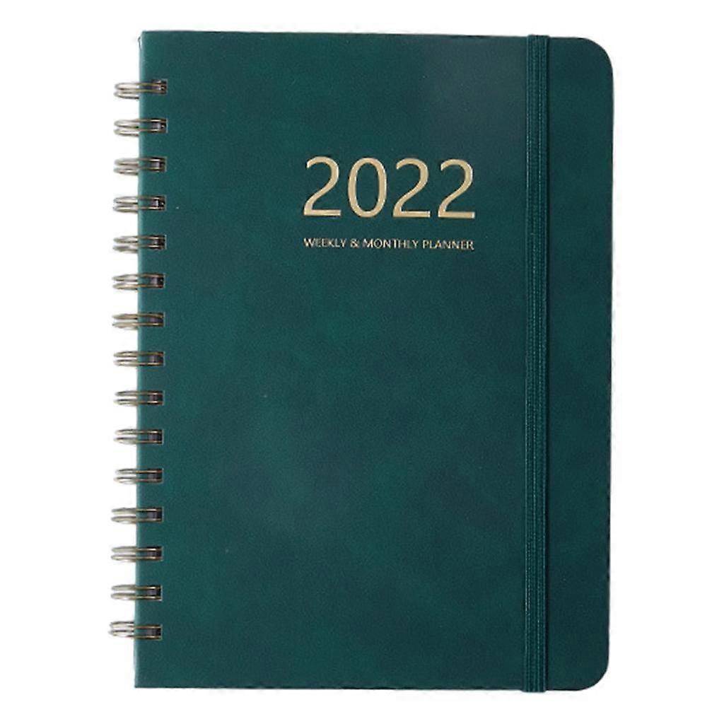 Schedule Notebook Planner, Pen Holder Waterproof Surface Memo for Family