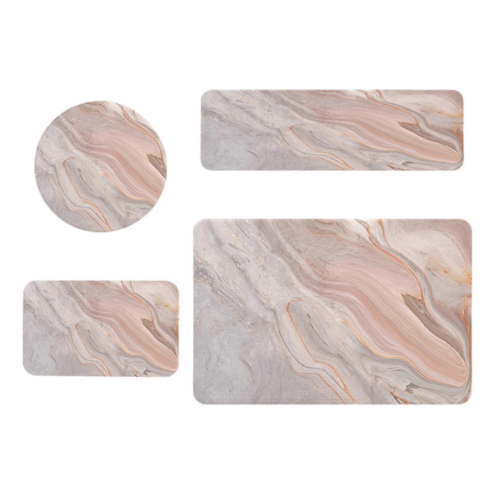4x Quick Dry Soap Holder, Sink Splashing Guard Soap Dish for Hand Soap,