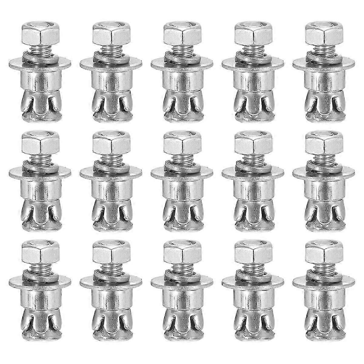 1/4inch x 5/8inch Hex Nut Sleeve Anchors - 50Pack