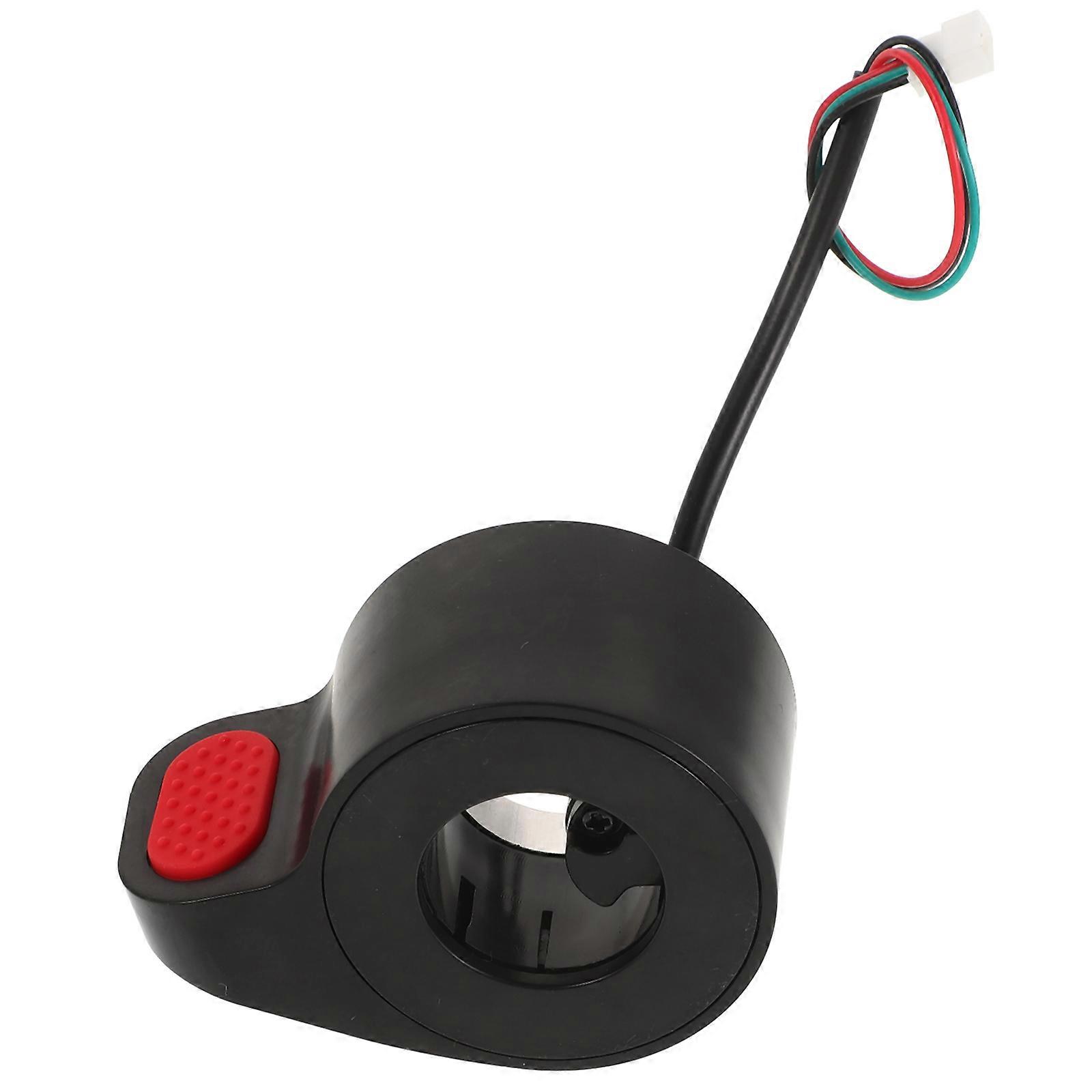 Thumb Throttle for Electric Scooter – Finger Control Accelerator Compatible with Multiple Models, Durable Plastic Construction for Smooth Speed
