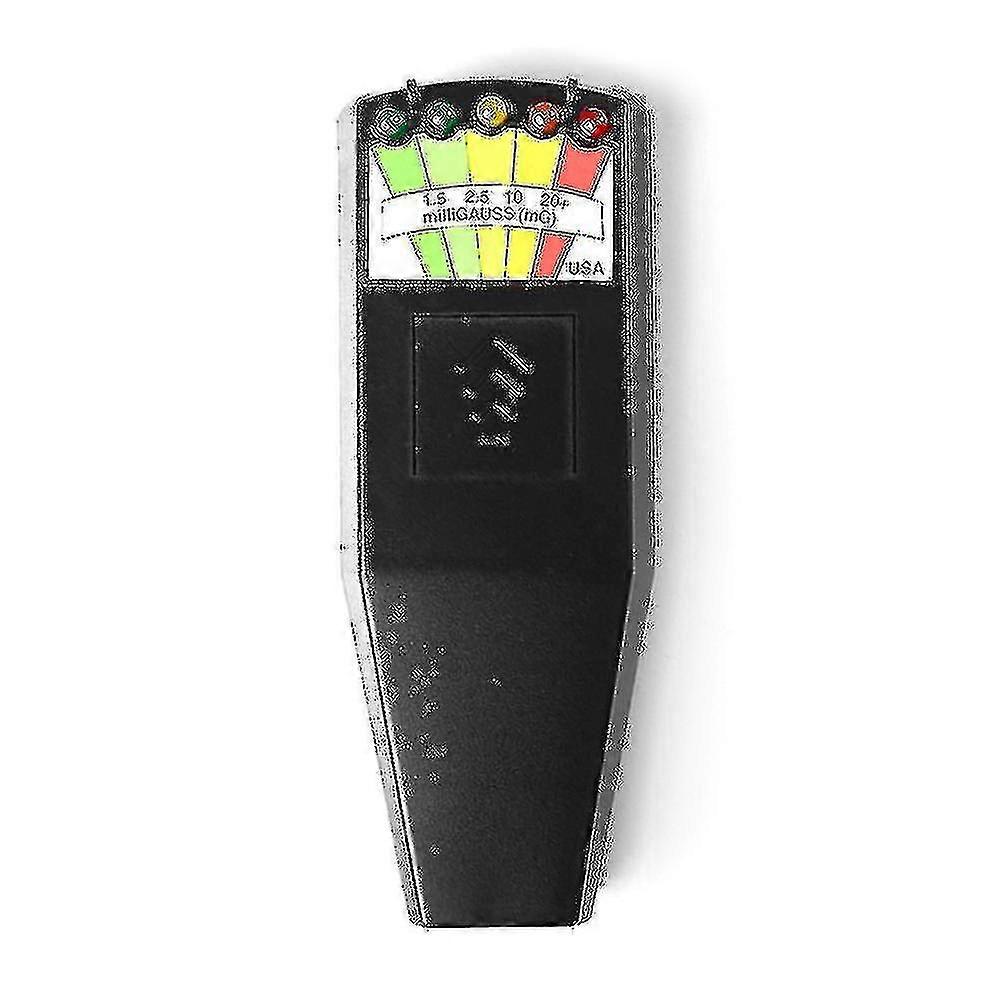 Portable EMF Gauss Meter - 5 LED Radiation Detector for Electromagnetic & Magnetic Fields