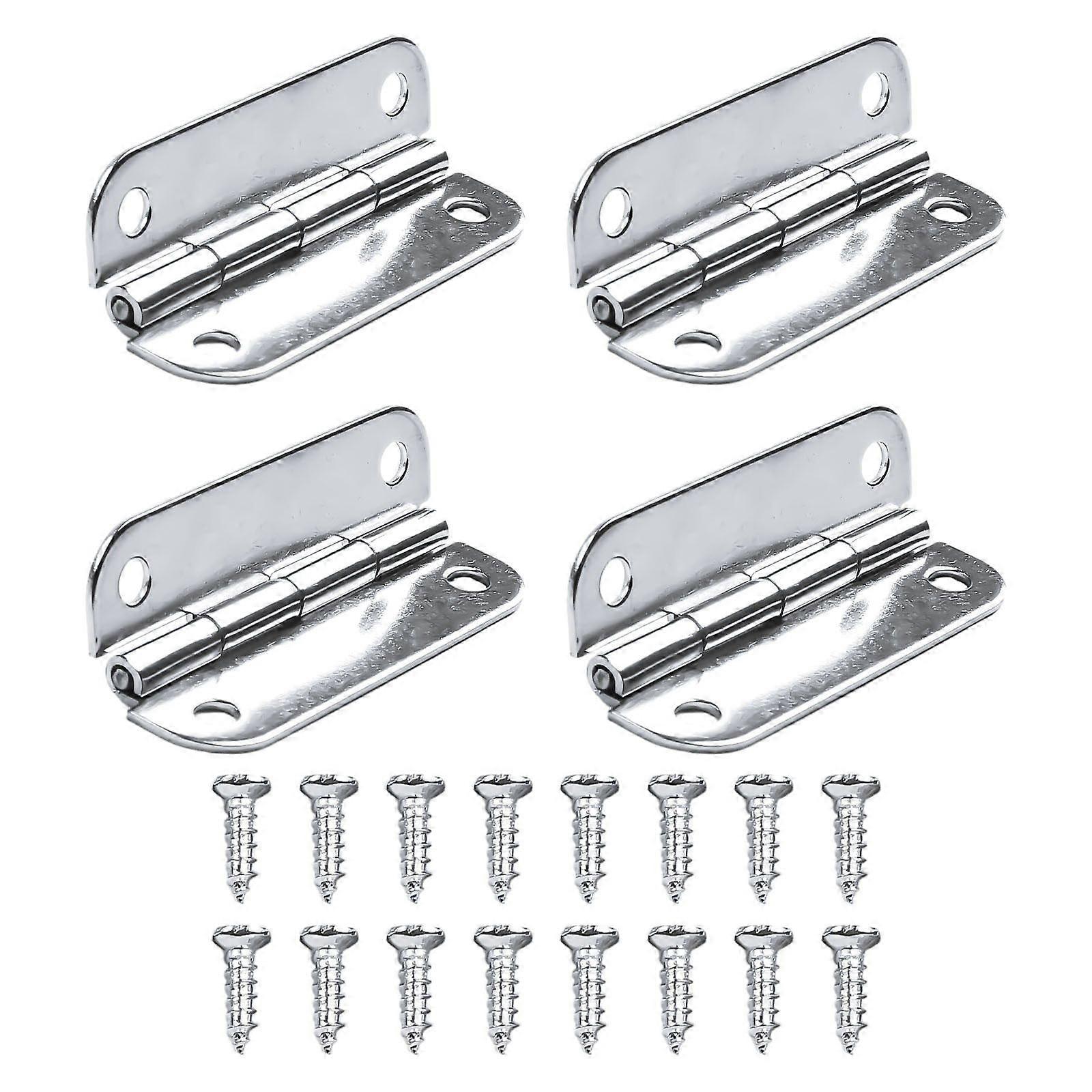 4Pack Cooler Stainless Steel Hinges Replacement with Screws for  Ice Chests