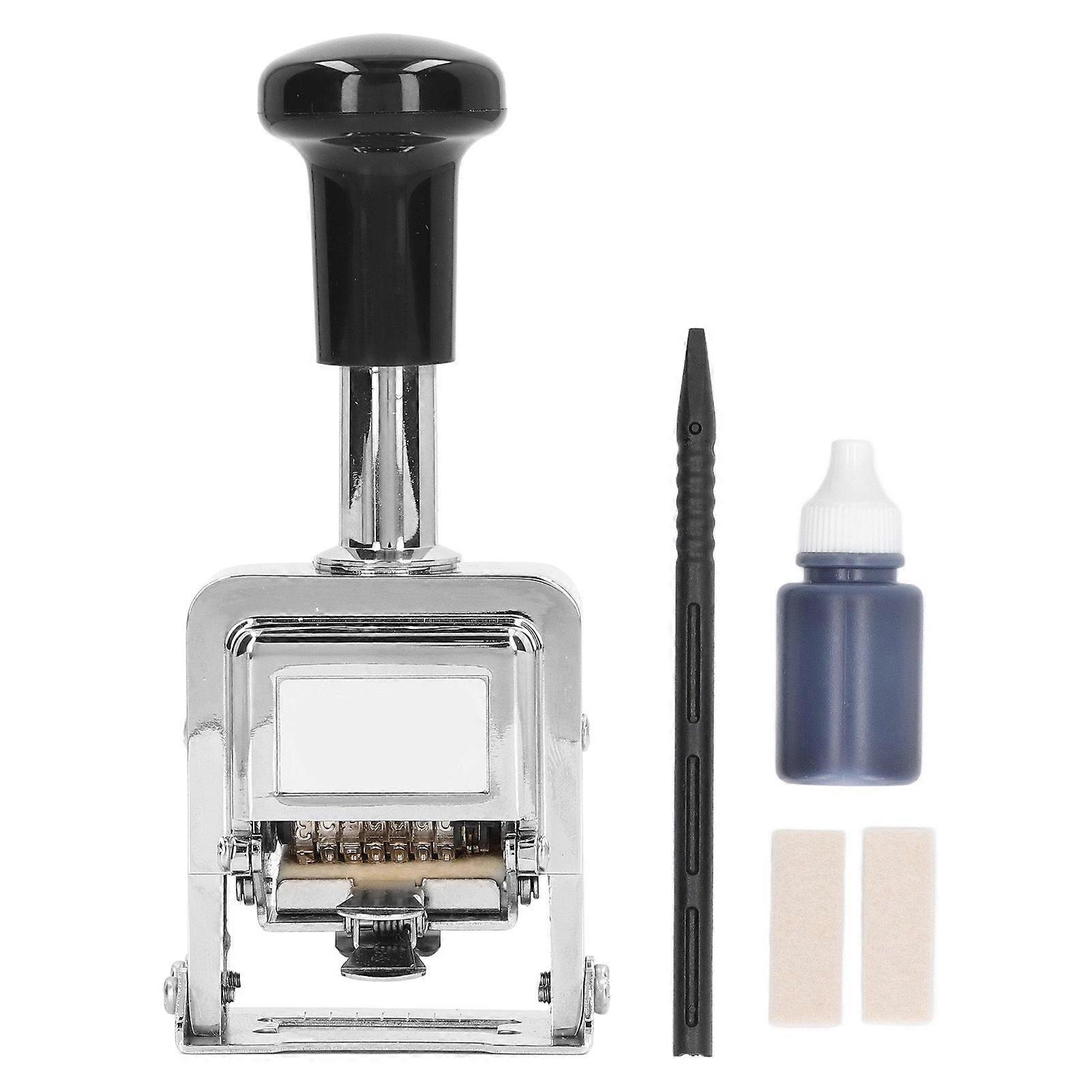 2025 Latest Model  7 Digit Number Stamp Automatic Jump Number Stamp 7 Digit