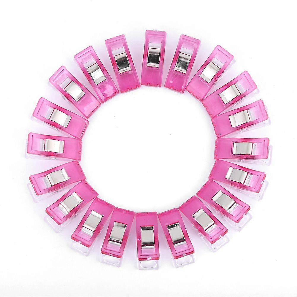 2025年最新モデルキルティング縫製編み生地用プラスチッククリップ20個