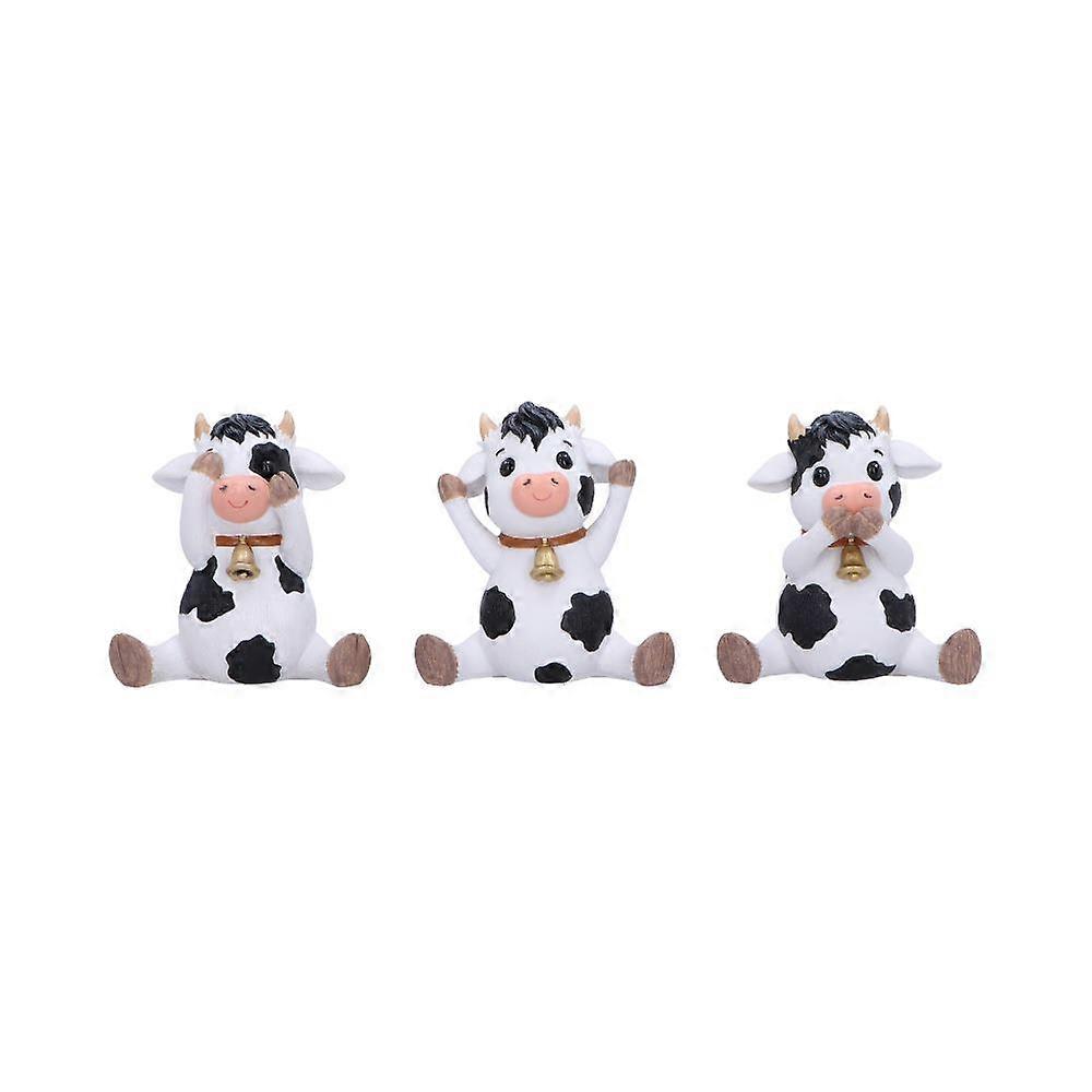 Three Wise Cows Figurines By Nemesis Now