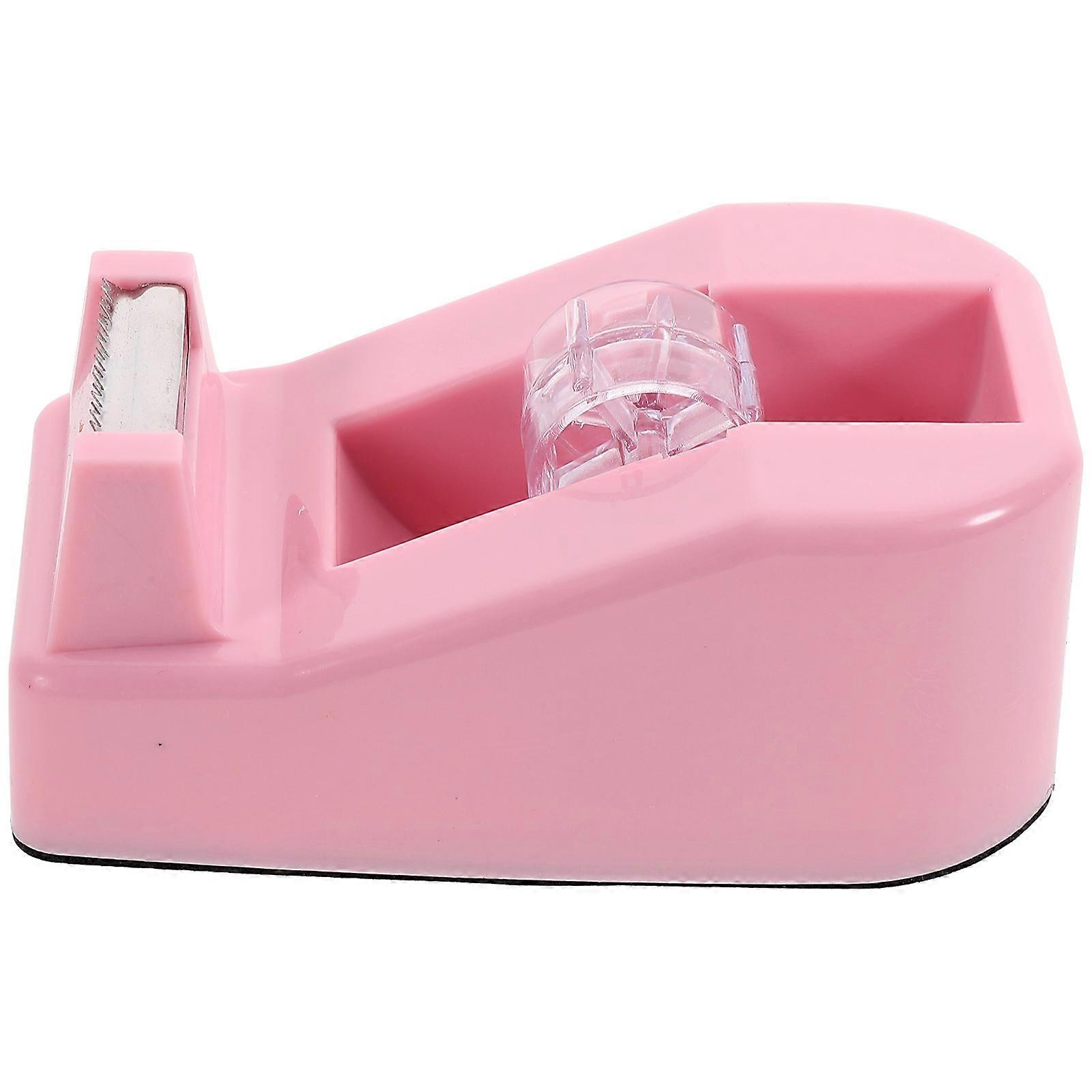 Tape Dispenser Plastic Tape Holder for Home Office Use Compact Design .3X5.8x4.2CM Tape Cutting Tool 1Pcs