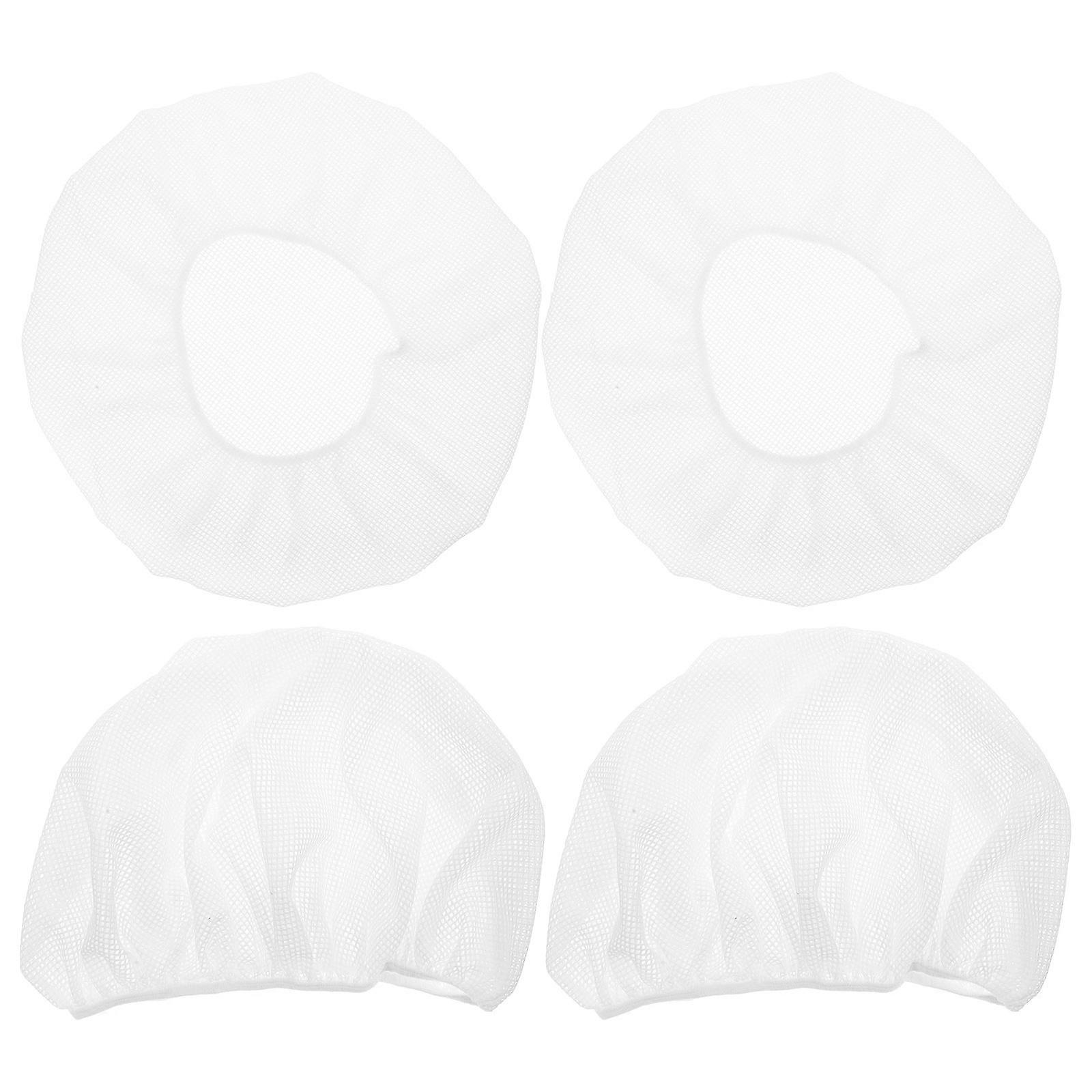 White Chef Hats Elastic Chef Hats For Servers In Beauty Spas Oilproof