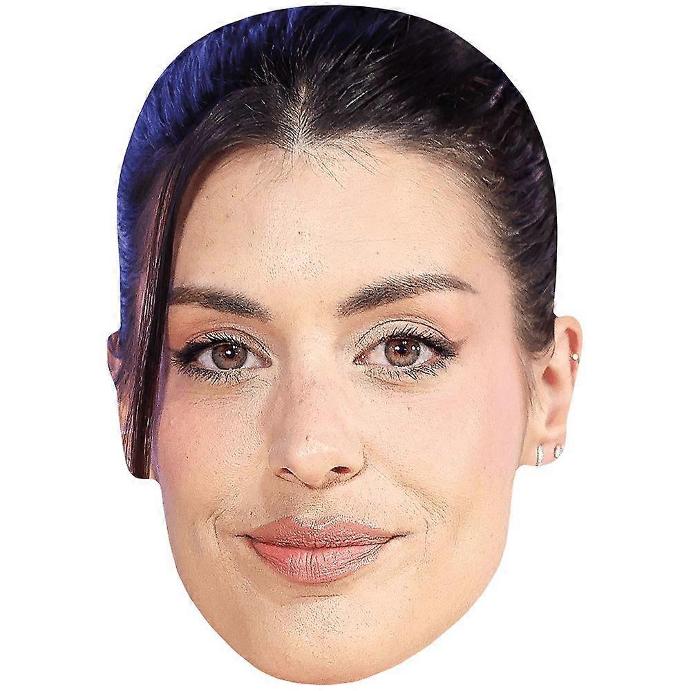 Aida Domenech (Smile) Celebrity Mask, Flat Card Face