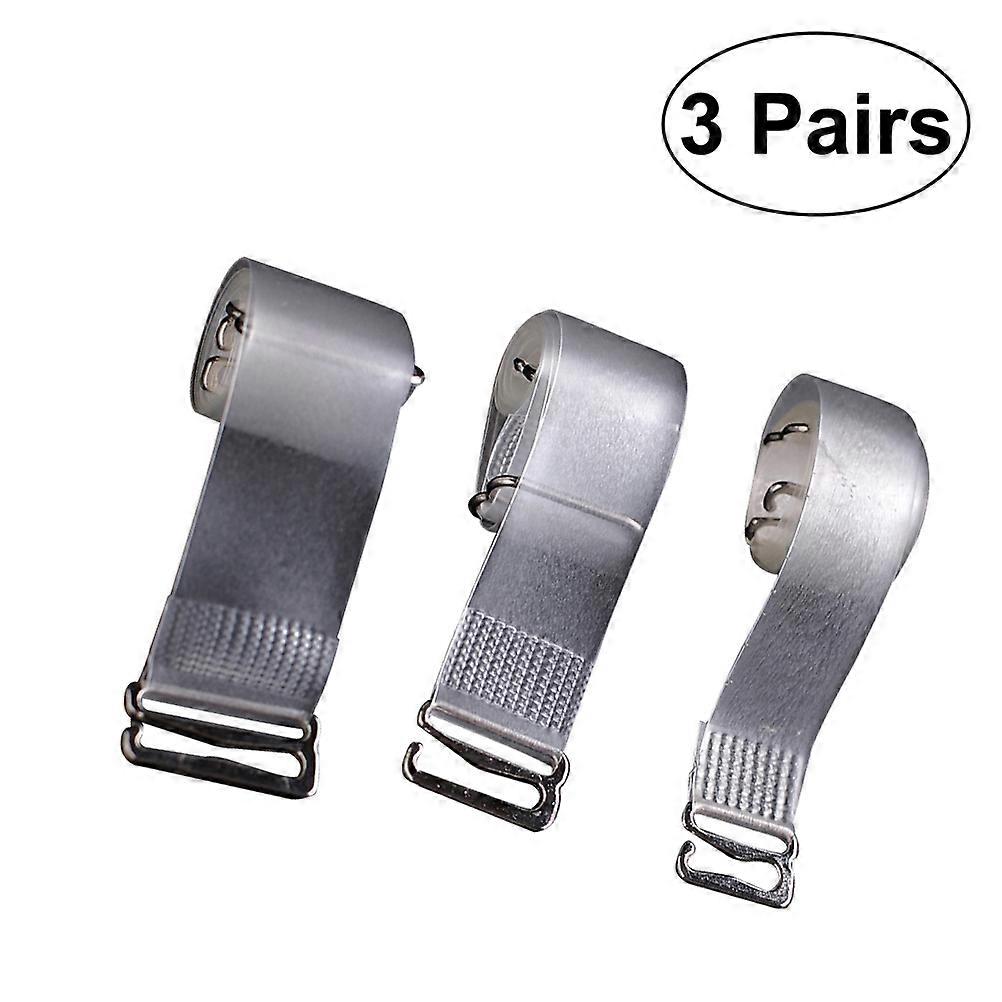Detachable Invisible Straps for Daily Use 1.5cm Width 3Pairs