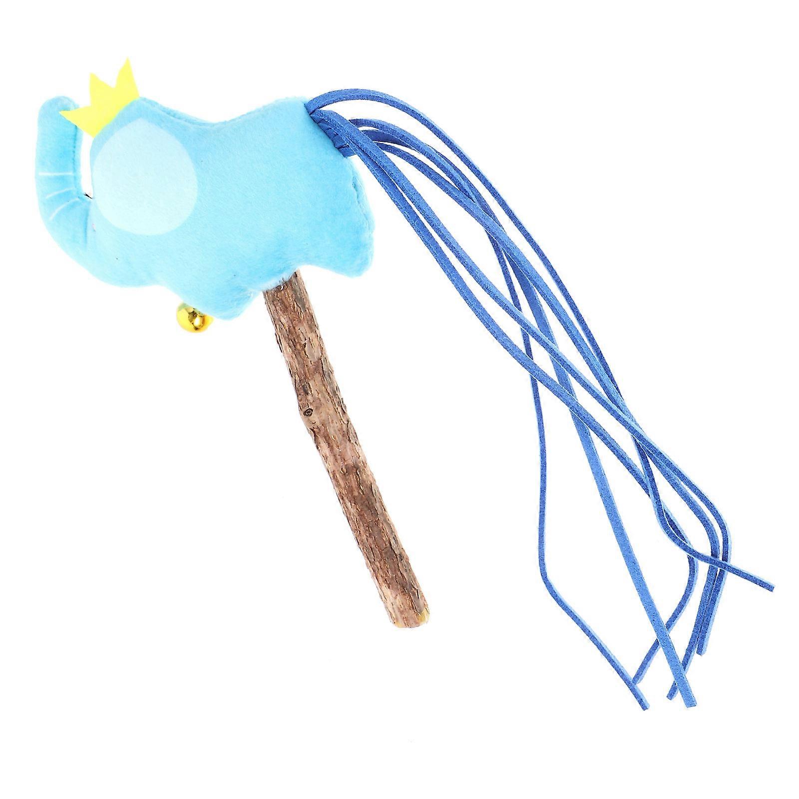 Cat Interactive Kitten Teaser Stick Catnip For Cats Indoor Play 1Set
