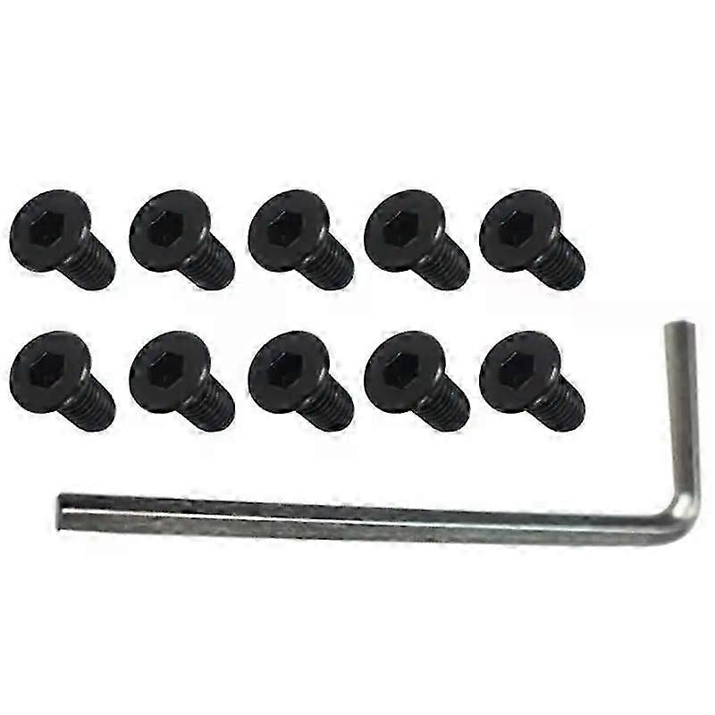 10Pcs Scooter Handlebar Front Fit For k Tube Screws with Hexagon Handle Replacement Parts Kits Fit For M365 Ninebot Es2