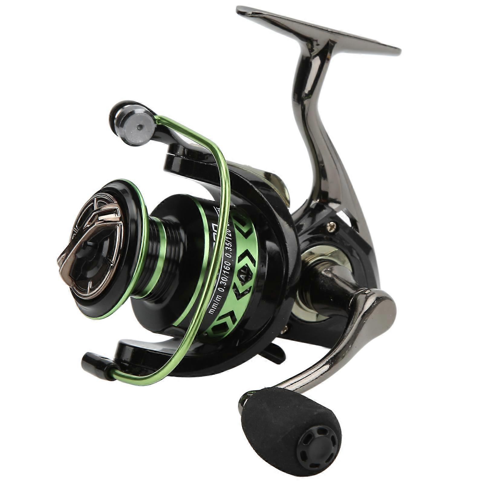 All-metal fishing reel, large 45° bevel, 5.2:1, DK4000