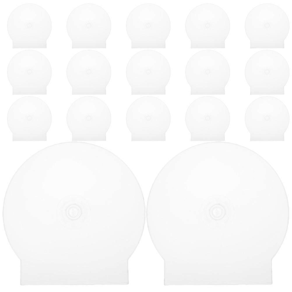 Portable CD Boxes For General Users Transparent 12.2x12.2cm 50Pcs