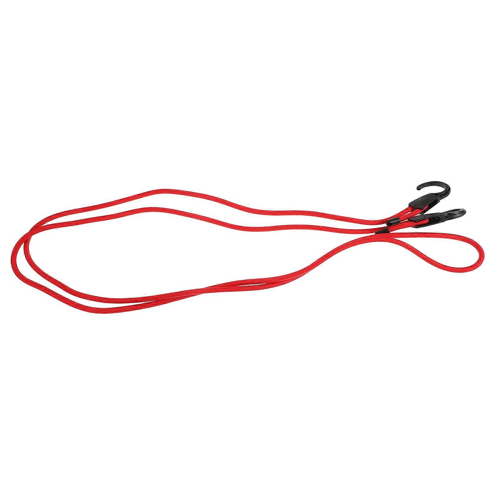 Heavy Duty Bungee Cords with Hooks   Elastic Tie Down Straps for Secure Cargo, Luggage, Outdoor Travel, Indoor Use, and Clothesline Applications