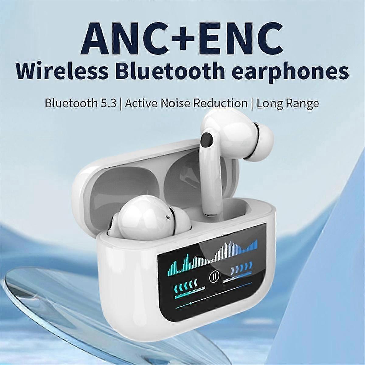 In-Ear Bluetooth Earphone G4 Color LED Earphone ANC+ENC Single Mark Noise Cancellation Stereo Wirel