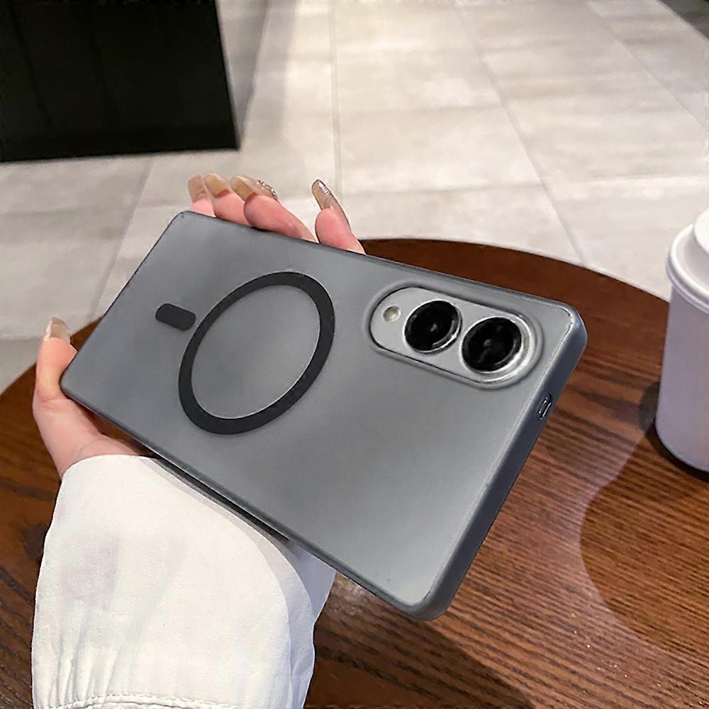 For Samsung Galaxy S25 Edge Case Compatible with MagSafe Precise Cutouts Matte PC Phone Cover