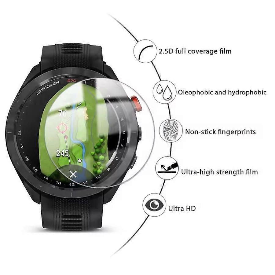Garmin Approach S70 (47mm) - 屏幕保护膜(2 件装)