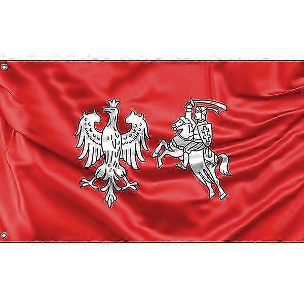 Central Lithuania 1920 Flag, Unique Design, Available in Multiple Sizes, TTQ3076