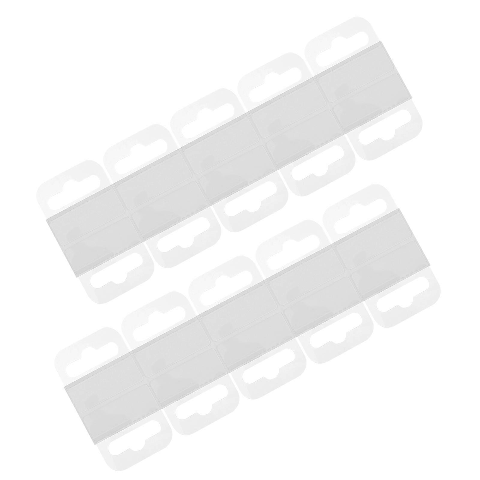 Transparent Wall Hooks for Home Assorted Color PET Material Quality 200 Pieces Lightweight