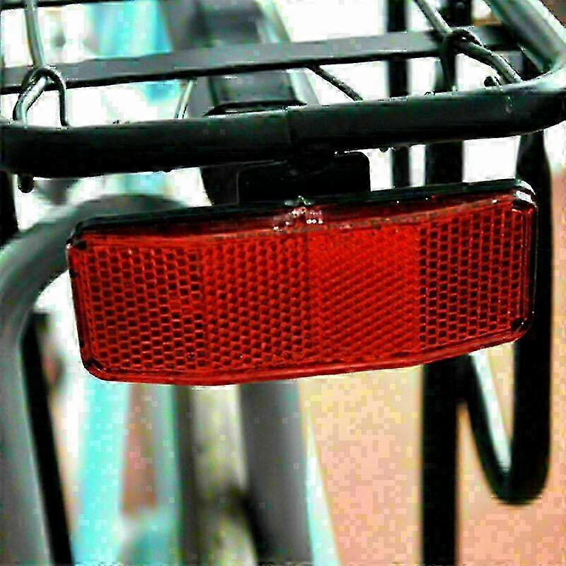 Bicycle MTB Safety Red Warning Reflector for Disc Rear Carrier-Pa FAST