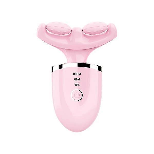 Multifunctional LED Face Massager, 7 Color Therapy Options, Portable Skin Care Device, Glossy White Finish