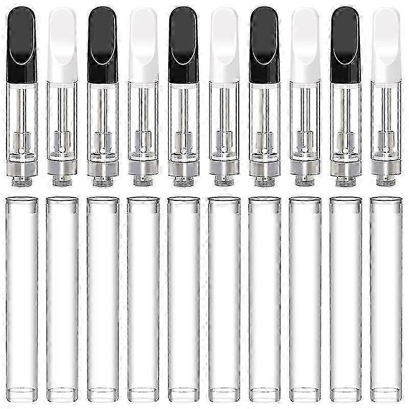 10 Pcs Empty Storage Cartridges For 1.0ml Glass Easy To Fill