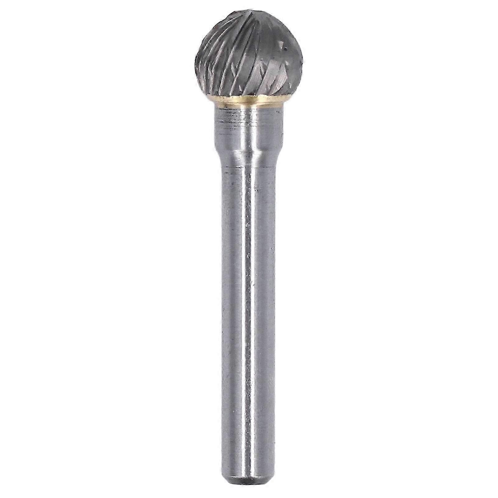 Ball Shape Burrs File YG8 Alloy Double Cut Woodworking Carving Bit for Tool Production